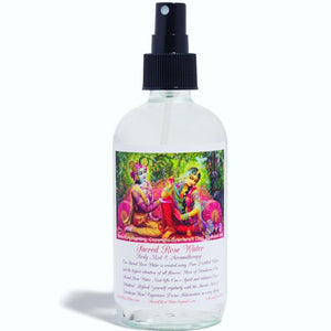 "Say Goodbye to Dry Skin with Sacred Rose Water Spray"