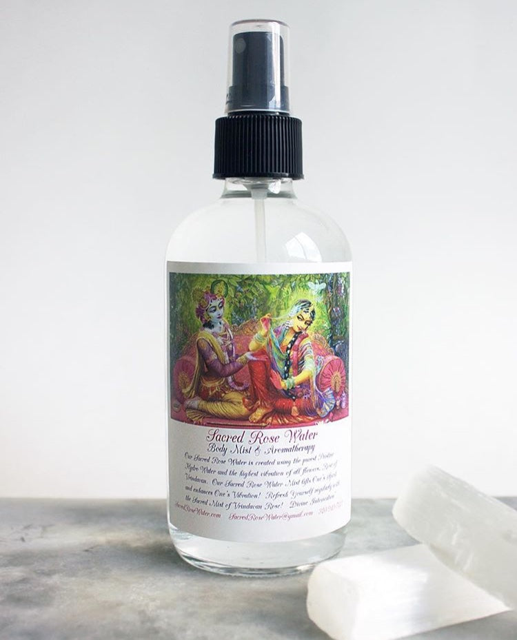 "Aura Cleansing with Sacred Rose Water Mist: A Step-by-Step Guide"
