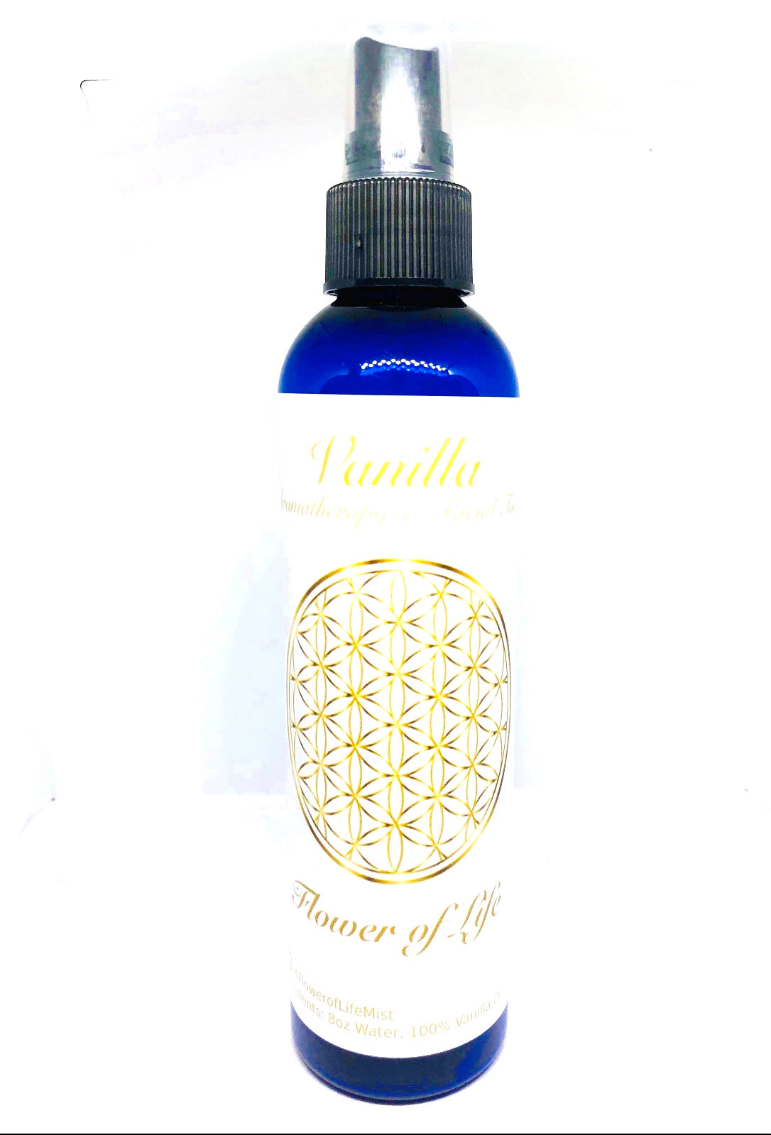 Vanilla Flower of Life Aromatherapy & Facial Toner
